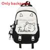 Cat Printed Backpack Large Capacity Breathable Outdoor Leisure Schoolbag Travel