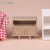 1/12 Dollhouse Shoe Cabinet Bookshelf Floor Lamp Wall Clock Dollhouse Living Room Furniture Decoration Dolls House Accessories