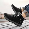 [Mishansha] High cut, brushed lining, cold protection, waterproof, anti-slip snow boots, unisex, fishing, mountain climbing, camping, winter shoes,