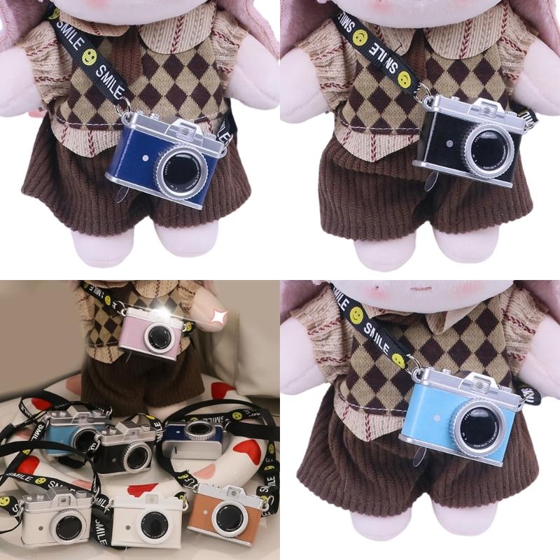 Smiling Face Camera Keychain With LED Light And Sound Effect Detail Creative Hanging Pendant For Parties Gifts