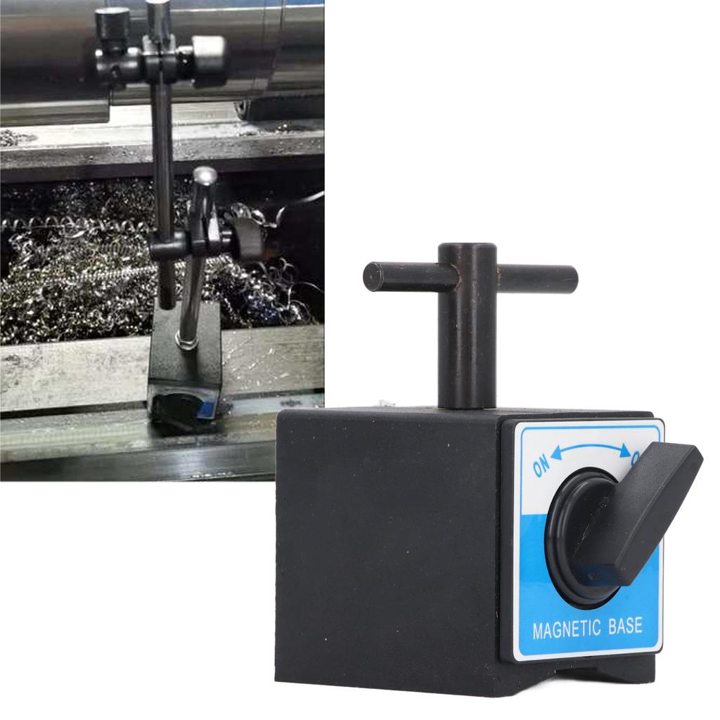 Magnetic Base Stand for Test  Indicator M6 Thread Switch Type Magnetic Holder 60kg Suction Force