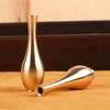 Pure Copper Mini Vintage Vase Ornament Home Decoration Retro Brass Flower Bottle Figurines Modern Light Luxury Decorative Crafts