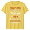 Vintage 1985 Original Parts Mostly 41st Birthday Unisexs TShirt Unisexs Graphic Tee