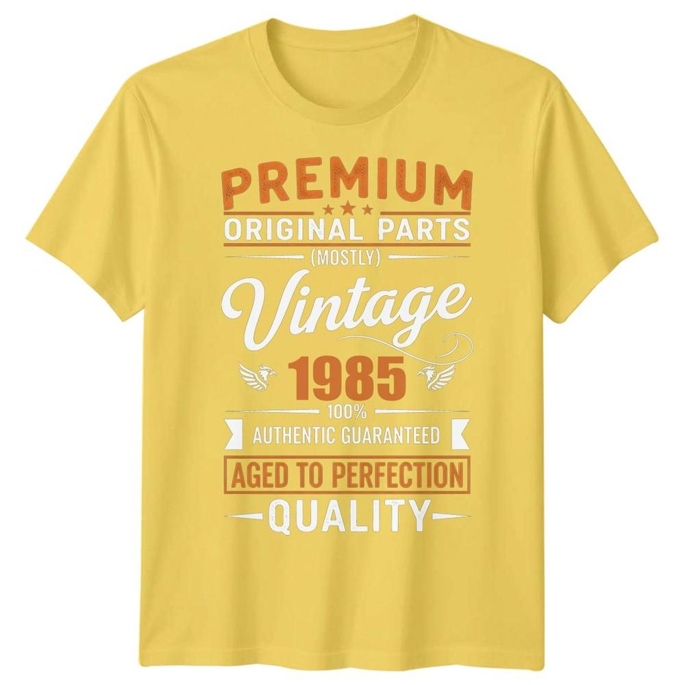 Vintage 1985 Original Parts Mostly 41st Birthday Unisexs TShirt Unisexs Graphic Tee