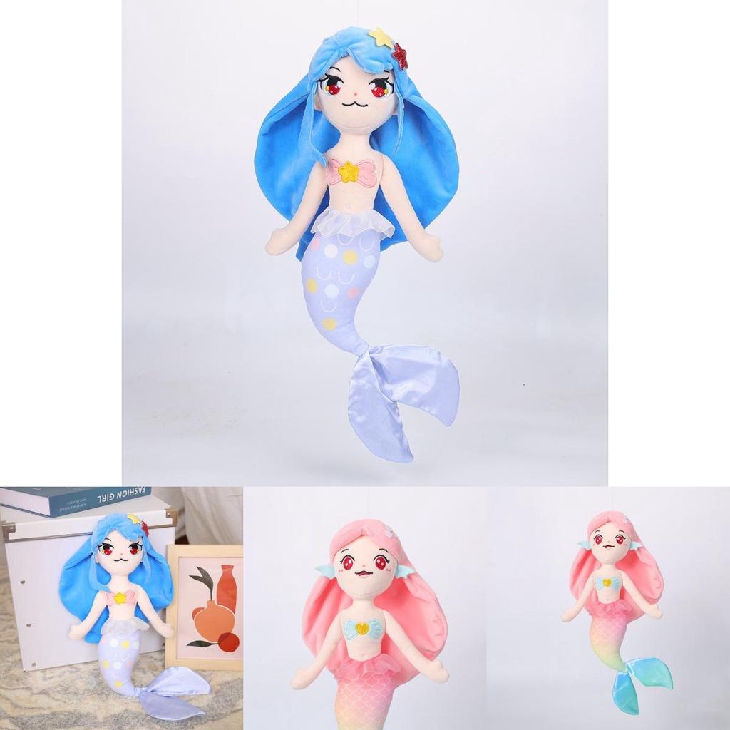 Adorable Mermaid Plush Toy From The Ocean Series By Jili Soft And Fluffy!