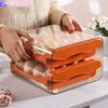 Refrigerator, Egg Storage, Storage Box, Drawer Type Fresh-keeping Box, Kitchen Box, Household Superimposed Egg Tray Double Layer