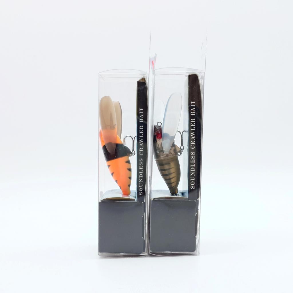 JACKALL SUISEN Topwater Lure Set 2pcs Suzumebachi Hornet Hibara Haruzemi Spring Cicada Floating Bass Fishing Japan