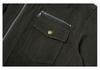 ROPUCHA Men's Retro Multi-Pocket Lapel Workwear Jacket FJ075