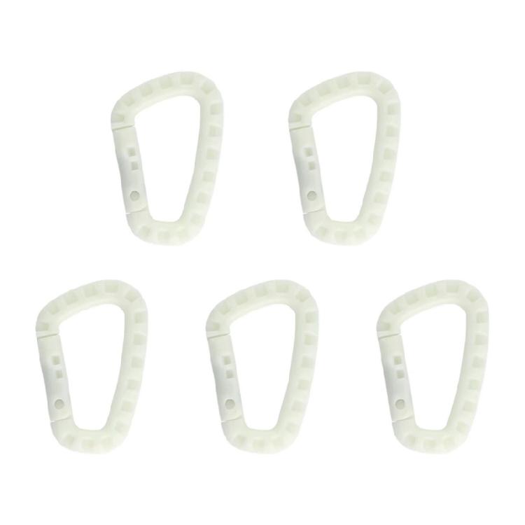 5pack Outdoor Mountaineering Hanging Buckles Travel Backpacks Camping Tool for Outdoor Sports 1