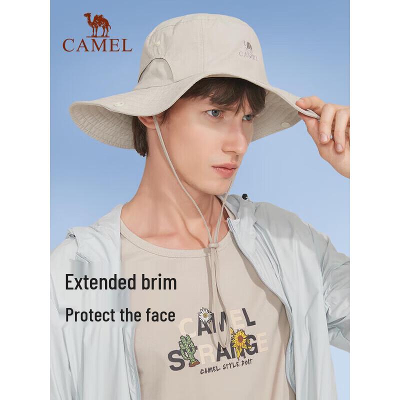CAMEL Women's Outdoor Sun Protection Bucket Hat
