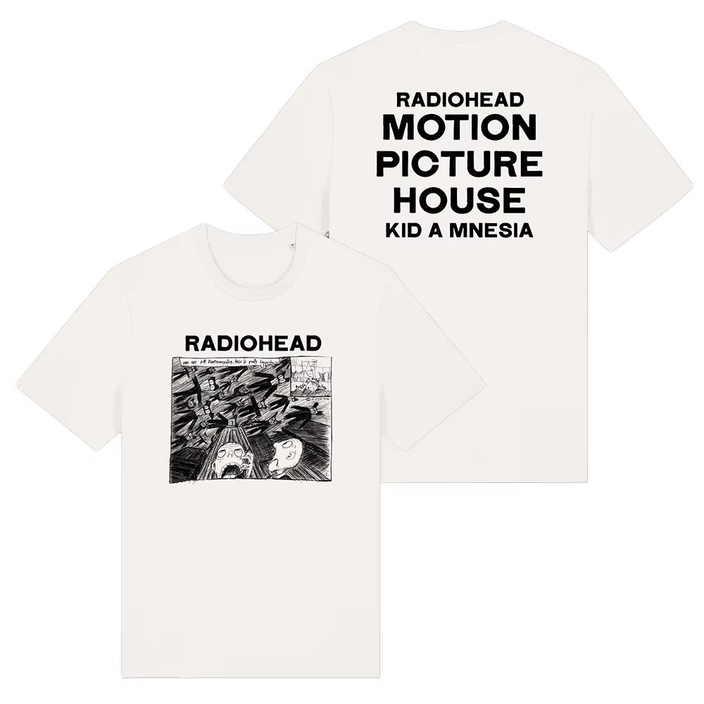Radiohead Band Semaphore Graphic 2026 T Shirt Cotton Unisexs Unisexs Popular Oversized Fashion Tshirt Streetwear Fans Gifts