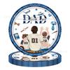 Father's Day Party Paper Plates, Disposable Paper Cups, Tissues, Paper Plates, Father's Day Festive-themed Decorative Items