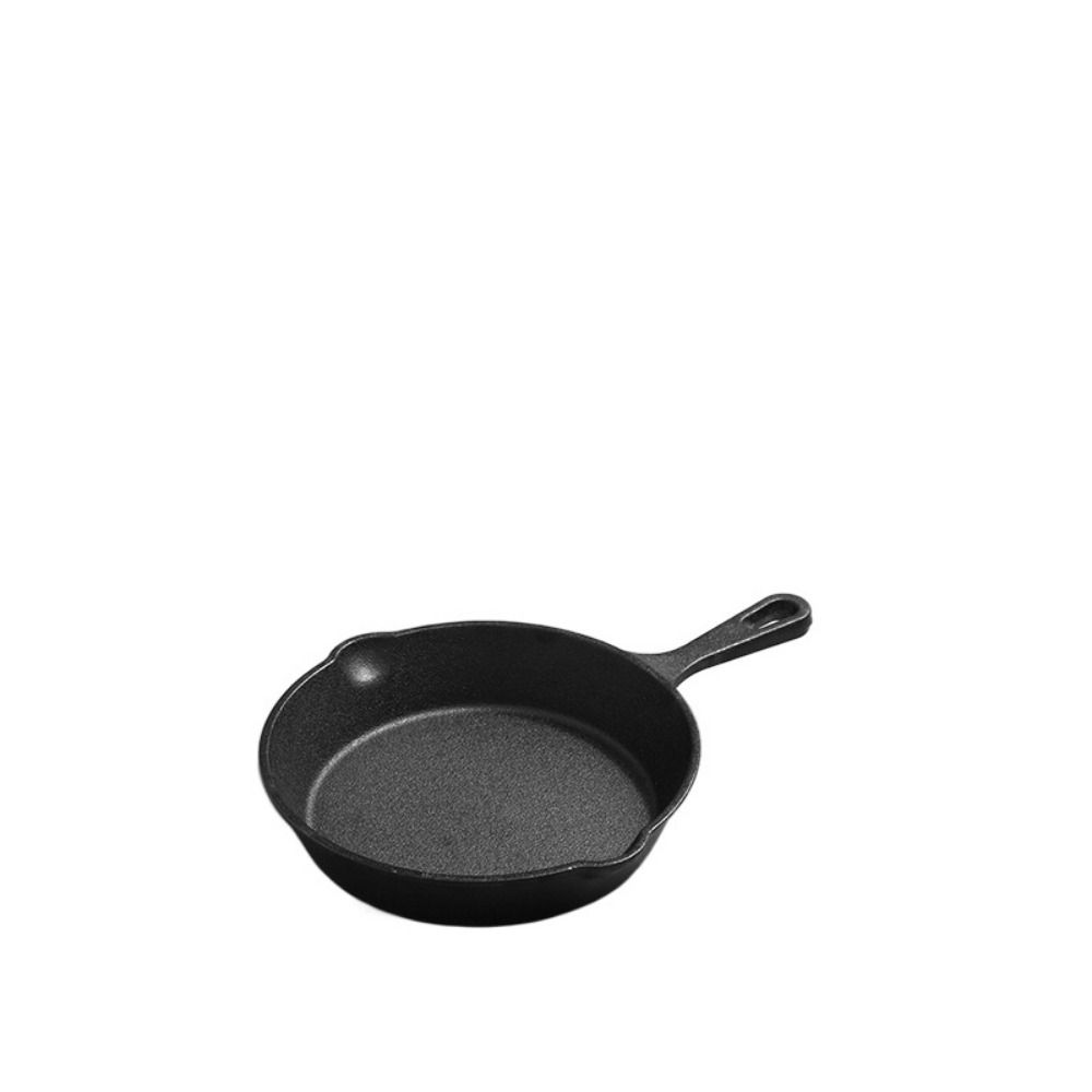 Multi-size Nonstick Frying Pan Uncoated Small Omelette Pan Durable Saute Pot Oven