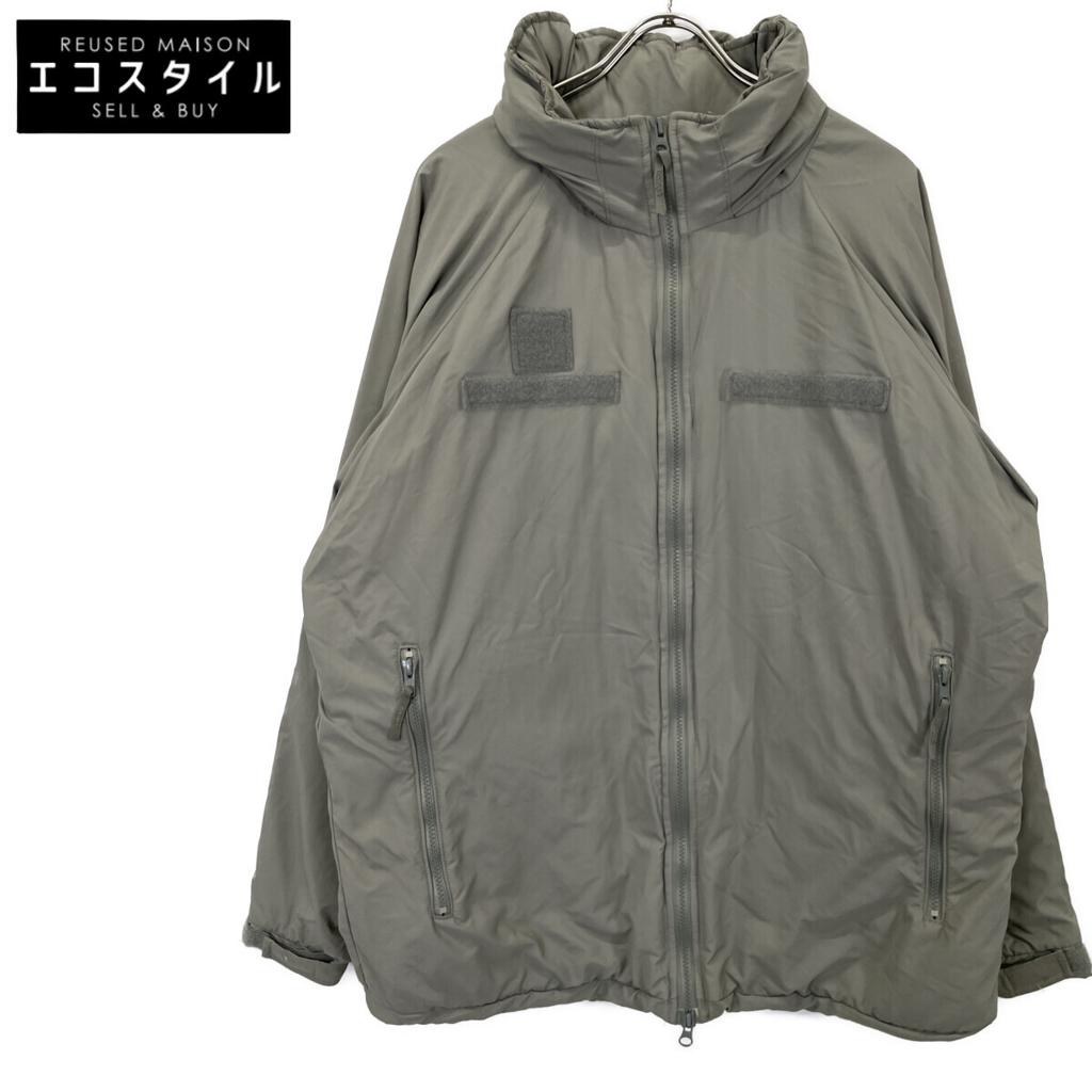 U.S.ARMY 8415-01-538-6289 GENIII LEVEL7 ECWAX PRIMALOFT Jacket M grayUsed