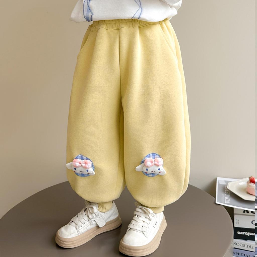 2025 New Girls' Casual Long Pants - Spring/Fall Toddler Sports Sweatpants