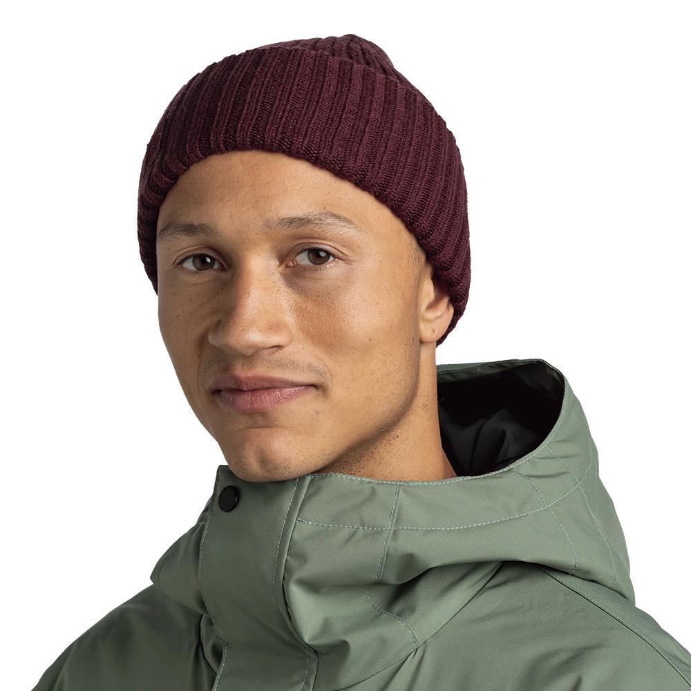 Beopeu Urbini Knit Beanie Maroon