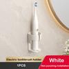 BGRORIO Electric Toothbrush Holder Space Saving Traceless Bathroom Self-adhesive Wall-mounted Toothbrush Storage Base
