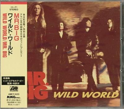 CD MR. BIG  Wild World AMCY623 Atlantic 1993 Japan Rock Used