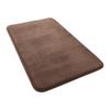 Bathroom Rug Mat Soft Microfiber Bath Rugs Non-Slip Thick Water Absorbent Floor Mats Machine Washable Shaggy Rugs for Shower