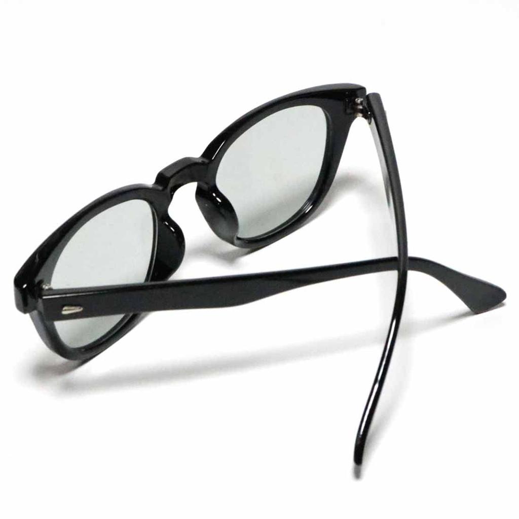[Berkuto] Black Extract X Light Gray Sunglasses, Eyeglasses, Fashion Glasses, Fashion Glasses, Men's, Women's, Round, Square, Transparent, Tinted,