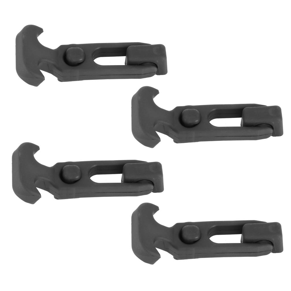 4pcs THandle Draw Latch with Screw Kit M5 Thread for Motorhome Trailer Molded Cooler