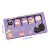 Cute Cartoon Animal Sticky Notes Set High-Aesthetic Reusable Stick Classification Labels Student Study Desk Stationery Thumb Not