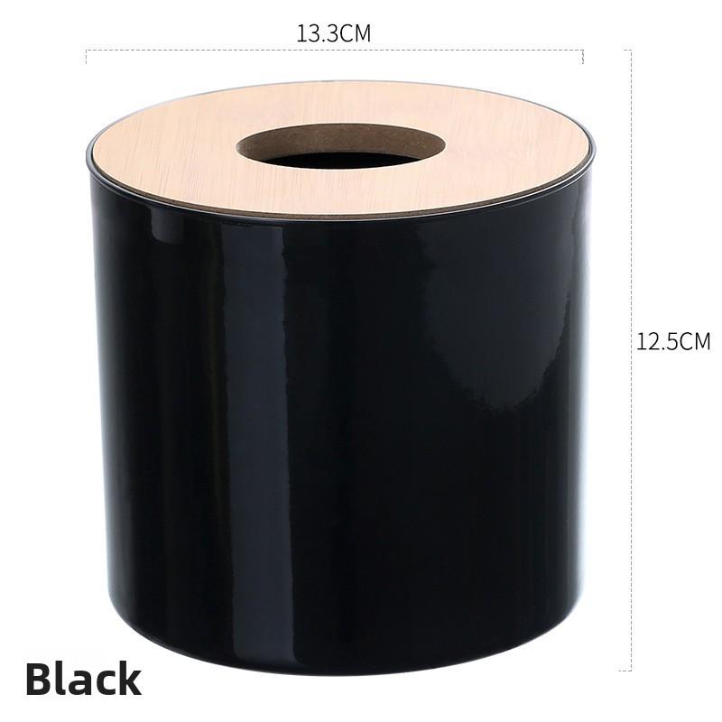 Circular Creative Simple Living Room Remote Control Tissue Storage Box