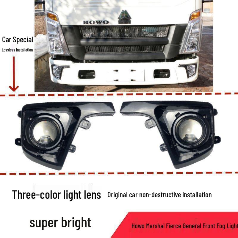 

Heavy Duty HOWO Light Truck 2018 Model LED Super Bright Fog Lights G5X Left Main Driver Side - Single