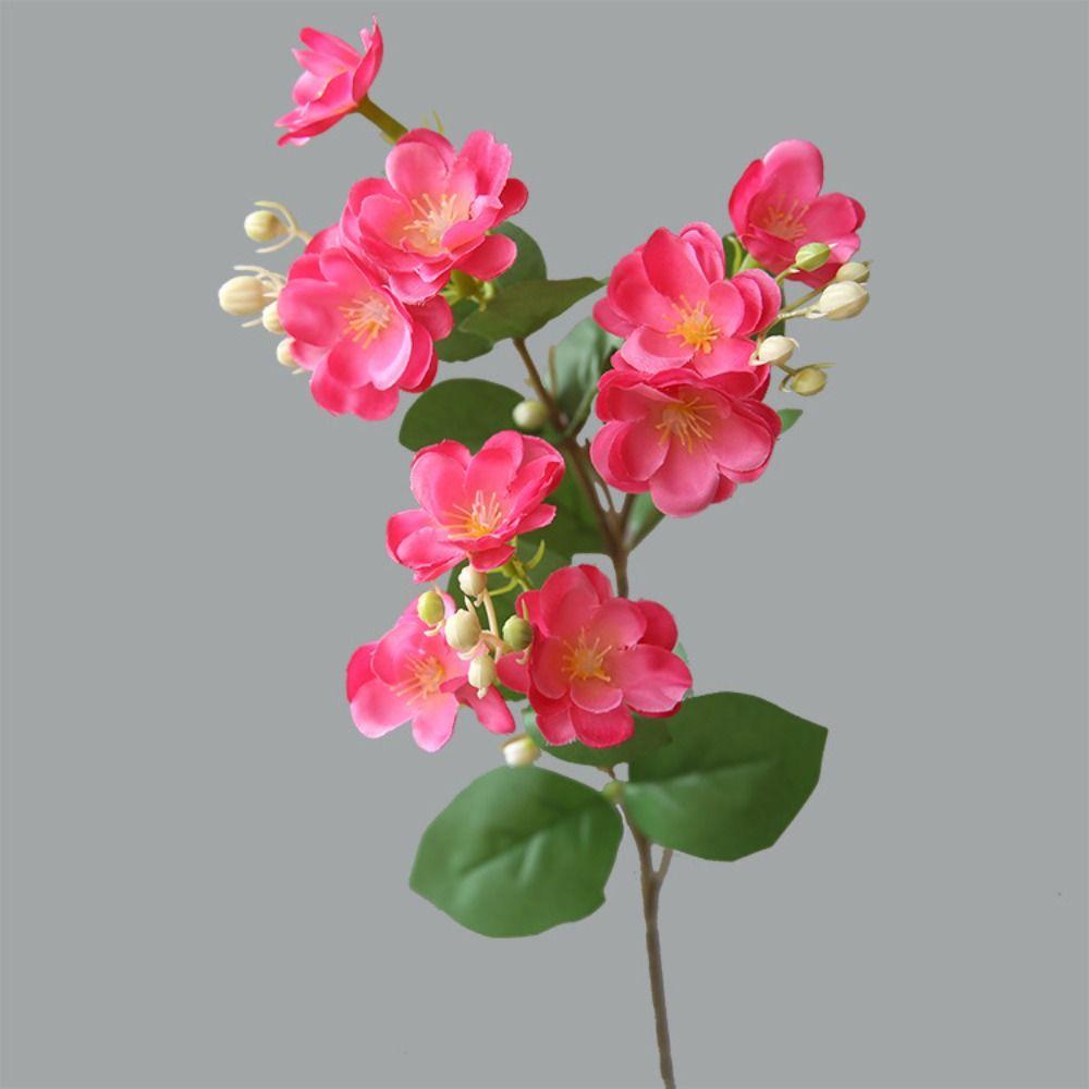 Lifelike Simulation Jasmine Long Stems Fake Flowers Artificial Silk Jasmine Flower  Home Office