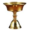 4,5/5,5 cm Gouden Kandelaar Koperen Boter Lamp Houder Lange Lamp Kandelaar Plaats Kaars Koperen Beker Woondecoratie