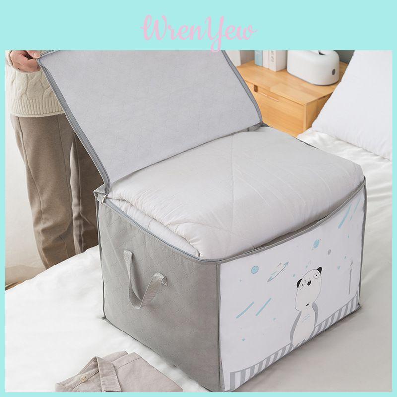 Versatile Folding Storage Bag For Pillows And Quilts Perfect For Home Organization