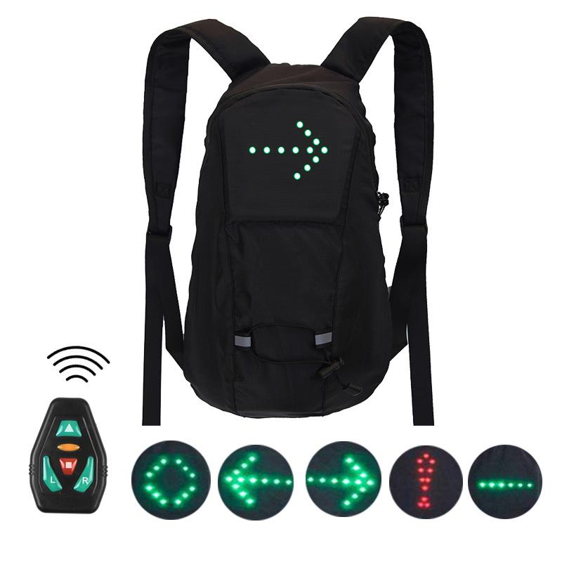 Rucsac cu Semnalizare LED cu Telecomandă pentru Siguranță Sporită