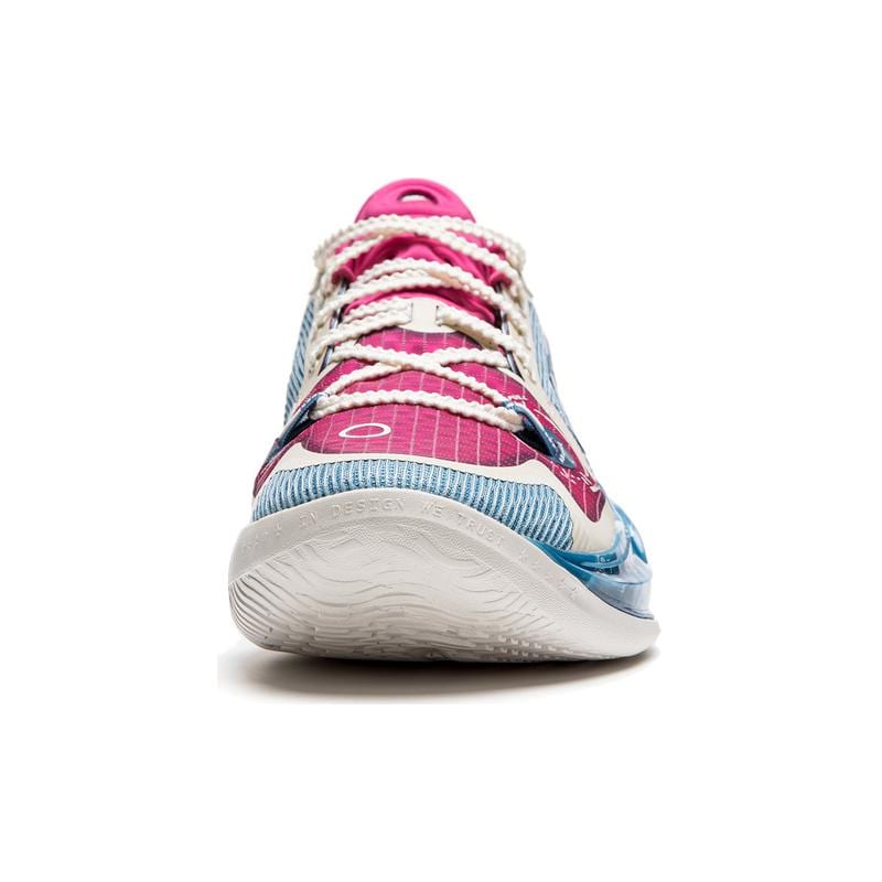 Li Ning SONIC 11 Astro S2 Flach Textil, Synthetikleder Dämpfung Rutschfest Abriebfest Niedrig geschnitten ABAT021-7