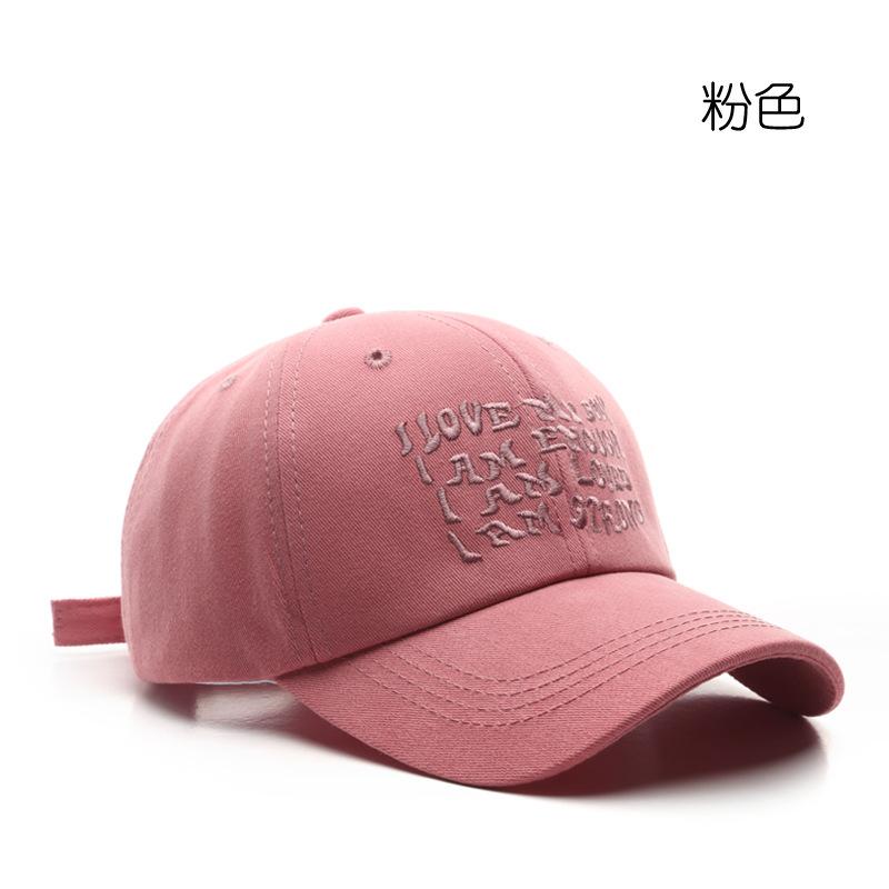   Men Retro Embroidered Baseball Cap Adjustable Casual Cotton Sun Protection Hats Unisex Women Solid Color Visor Spring Hats