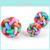 Colorful Bell Ball Chew Toy For Dogs Tpr Material Promotes Dental Health Weight 116g
