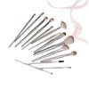 14-Piece Fancy Makeup Brush Set: Eyeshadow, Powder, Blush, Foundation Brushes