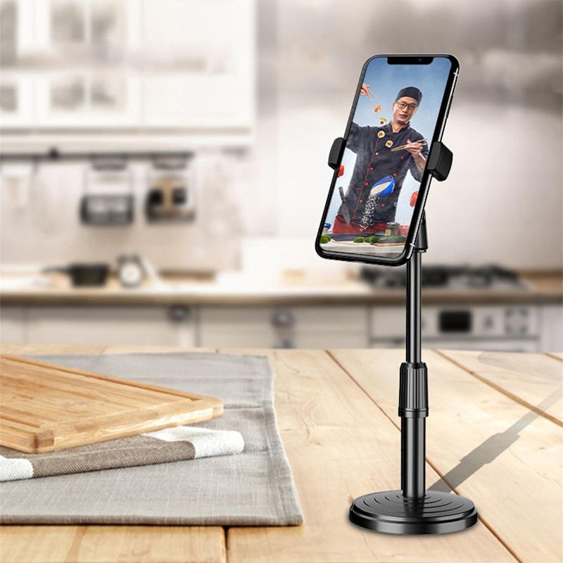 

Desktop Tripod For Phone Smartphone Iphone With Phone Holder Stand Bracket Tripe For Mobile Telefoon Statief Stand Table A1