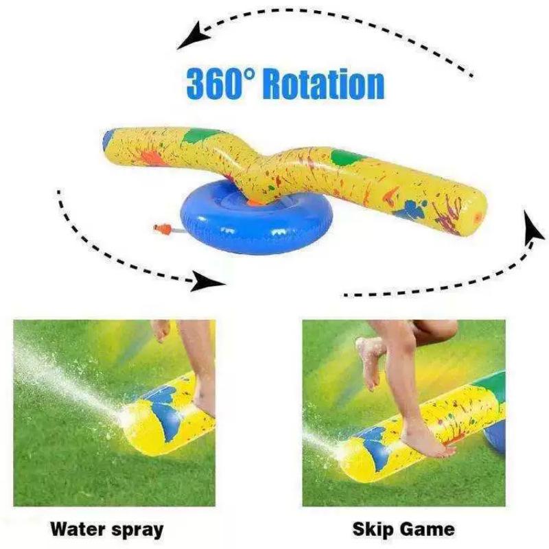 Rotating Water Spray Stick for Children’s Outdoor Play – A Water Spray Stick Designed for Use On Outdoor Lawns