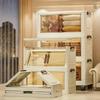 Foldable Storage Box with Clear Door - Spacious, Durable, and Easy-to-Assemble - Ideal for Organizing Clothes, Books, Toys, and