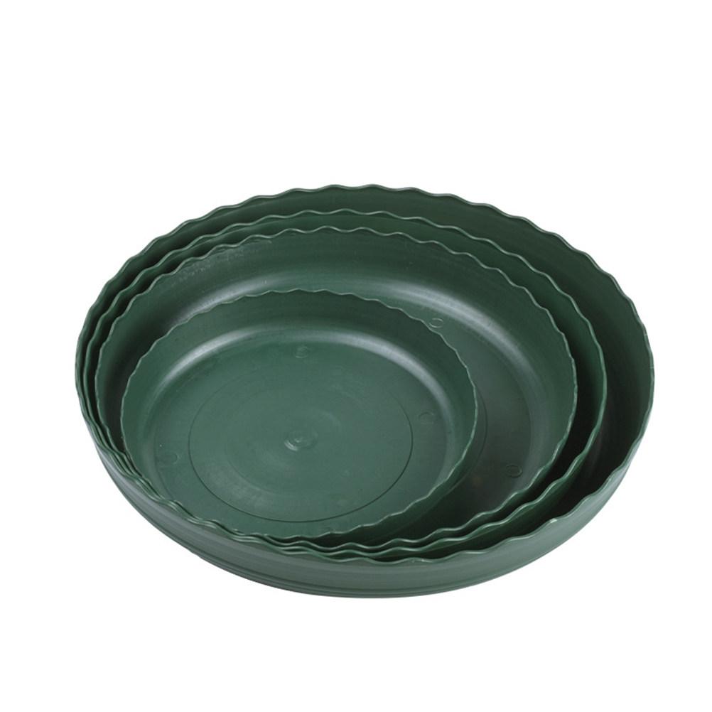 3Pcs Plastic Flower Pot Tray Sturdy Round Base Protector Tray for Small Plant Pots Succulent Garden Use Small Plant Pots Base