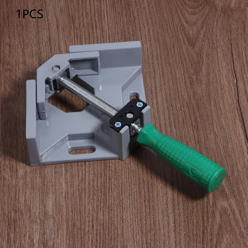 

1/2 шт. 90-градусный угловой зажим Сварочный угловой зажим Держатель Деревообработка Фоторамка Стеклянный зажим Инструмент Регулируемая поворотная губка 1Pcs