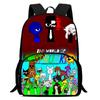 Rhythm Box Sprunki Spel Anime Rugzak Student Schooltas Computer Tas