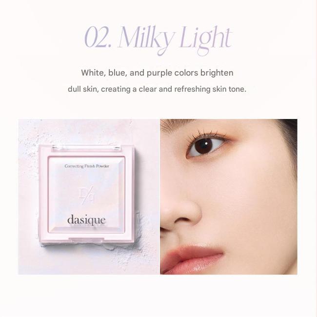 DASIQUE Correcting Finish Powder 17g (2 Options)