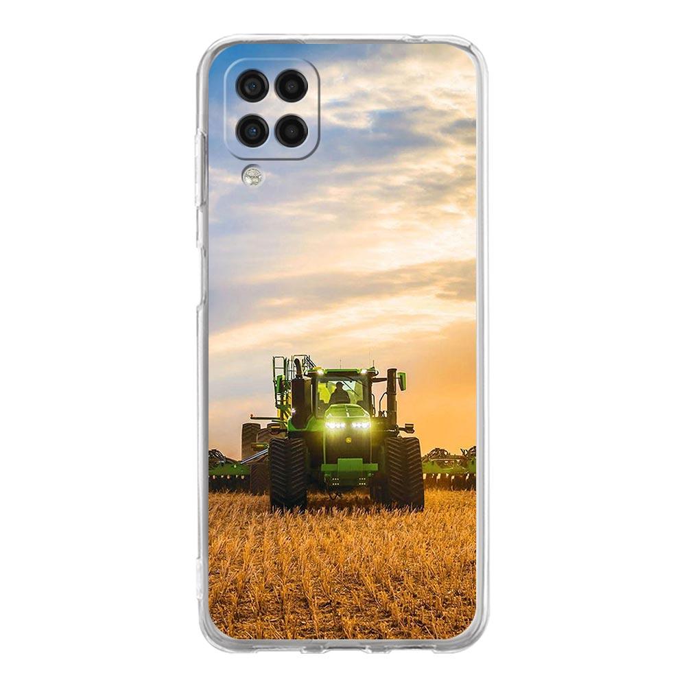 Phone Case For Samsung A54 A52 A50 A70 A10 A30 A40 A20S A20E A02S A12 A14 A22 A24 A42 A34 A32 5G A04s Cover Farm Vehicle Tractor