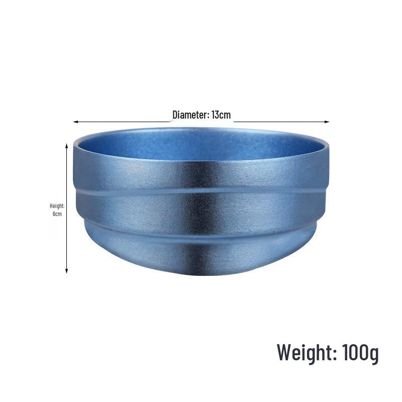 OEING Insulated Titanium Camping Bowl