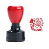 Portable Praises Emoticons Teacher Encourage Stamp Scrapbooking Seal Teacher Supplies Emoticons Seal DIY Self-ink Stamps