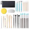2025+ Clay Tools Kit, 27 PCS Pottery Tools, Practical Polymer Clay Sculpting Tools Kit, Air Dry Clay Tools Set for Kids
