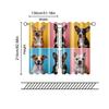 Set Of 2 Filtering Curtains Excluding Rods Non Movable Without Batteries Puppy Dog Themed Use Bedrooms Living Rooms Curtain For Great Room Made