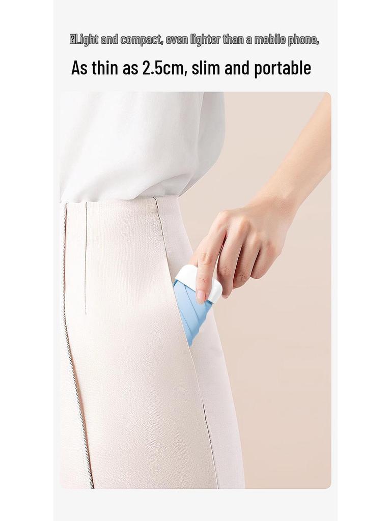 Compact Dual-Use Sunscreen Umbrella: Portable, UV-Protective, Rain & Sun Shade for Women and Students