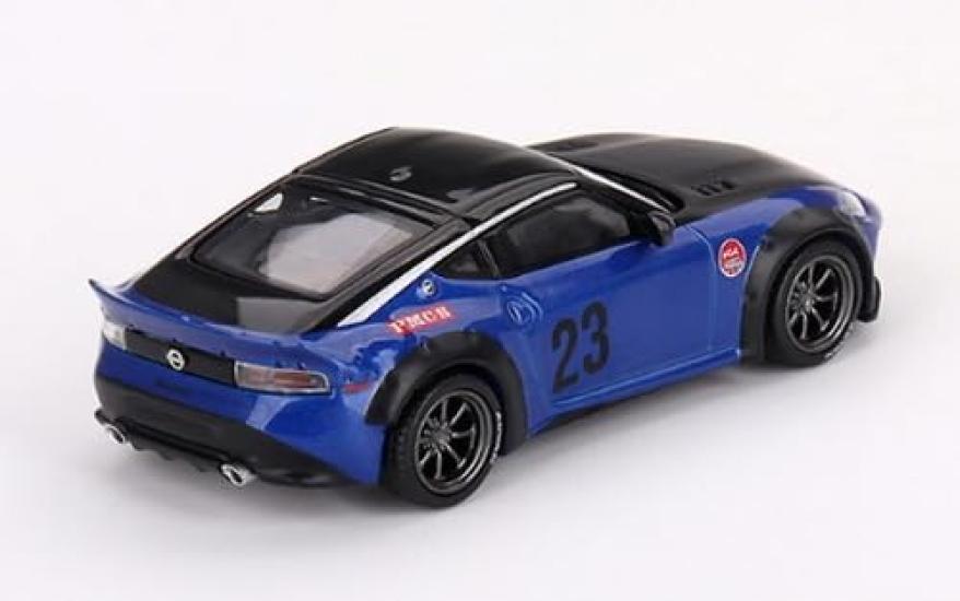 MINI GT Nissan Z WORKS Seiran Blue Finished Product 1/64 LBNATION (Right-Hand Drive)